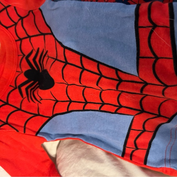 Spider-Man Pajama Set - Red and Blue | Size 12M - Picture 2 of 7